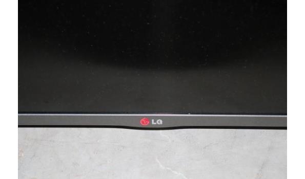 flatscreen LG, werking niet gekend, zonder afstandsbediening, zonder kabels
